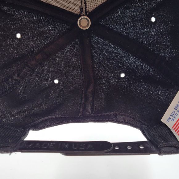 VTG Sports Image 1991 NASCAR Goodwrench 200 Racing At The Rock Snapback Hat USA - Picture 8 of 11